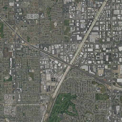 Aerial imagery of Exit 12, CA