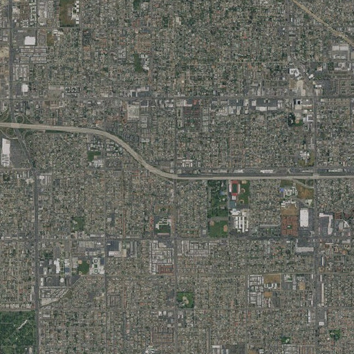 Aerial imagery of Exit 9, CA
