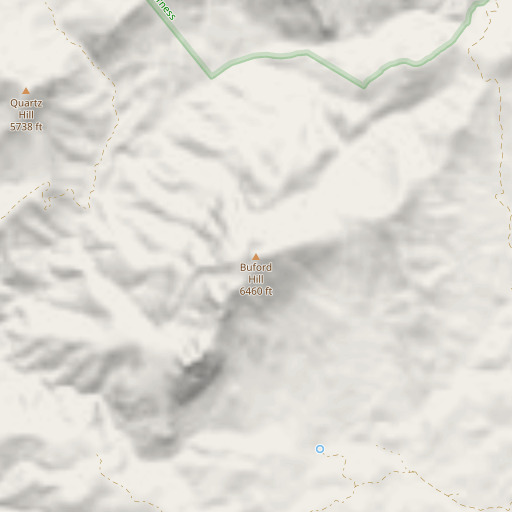 OpenStreetMap map of Buford Hill, AZ
