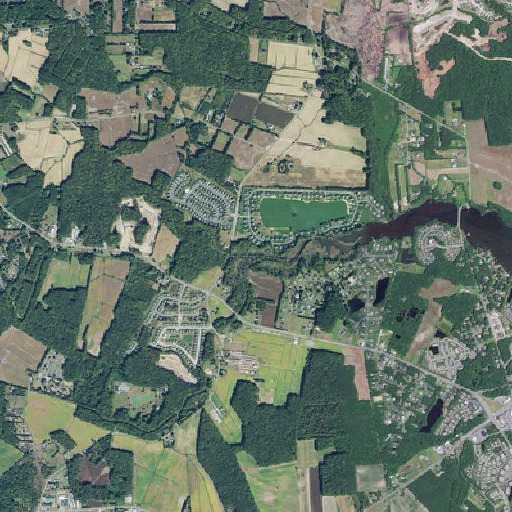 Aerial imagery of Bearhole Ditch, DE