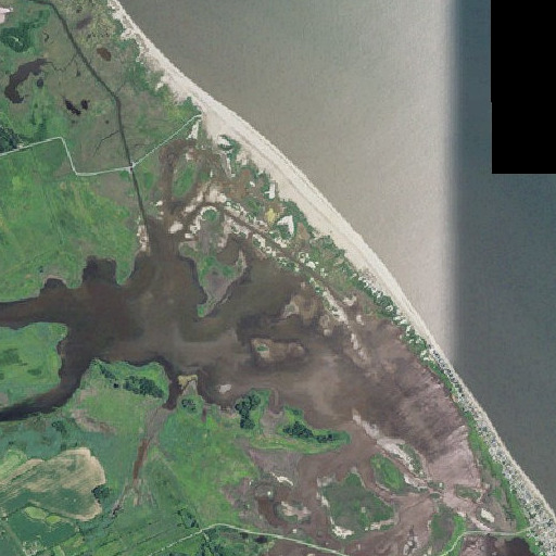 Aerial imagery of Bennett Pond, DE