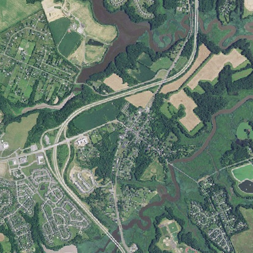 Aerial imagery of Corbit Cemetery, DE