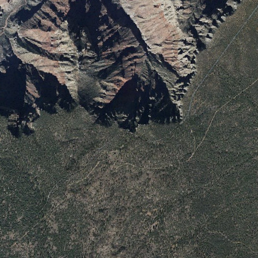 Aerial imagery of Buggeln Hill, AZ