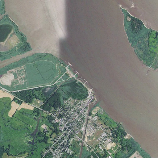 Aerial imagery of Dragon Creek, DE