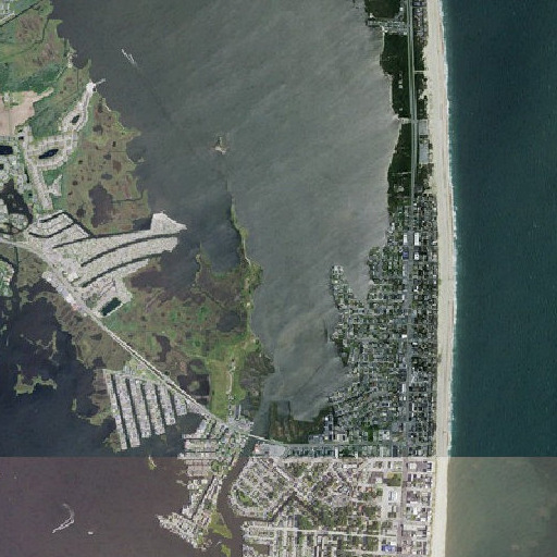 Aerial imagery of Drum Point, DE