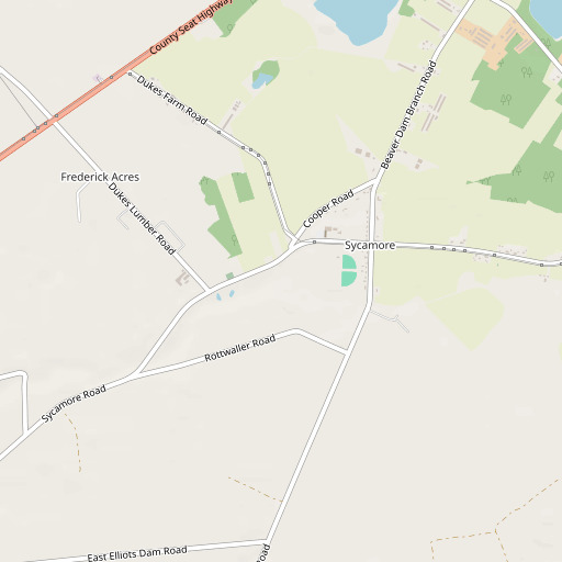 OpenStreetMap map of Dukes Ditch, DE