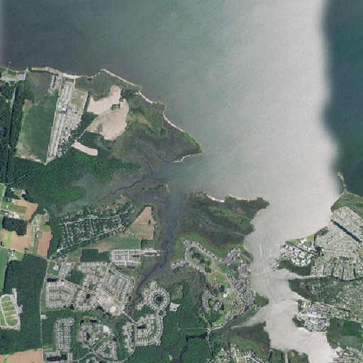 Aerial imagery of Edgar Prong, DE