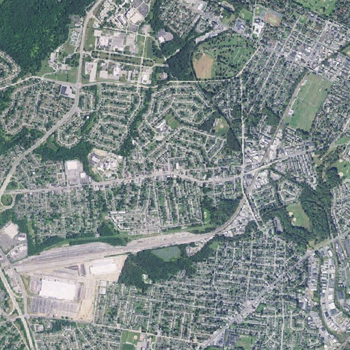 Aerial imagery of Elsmere, DE
