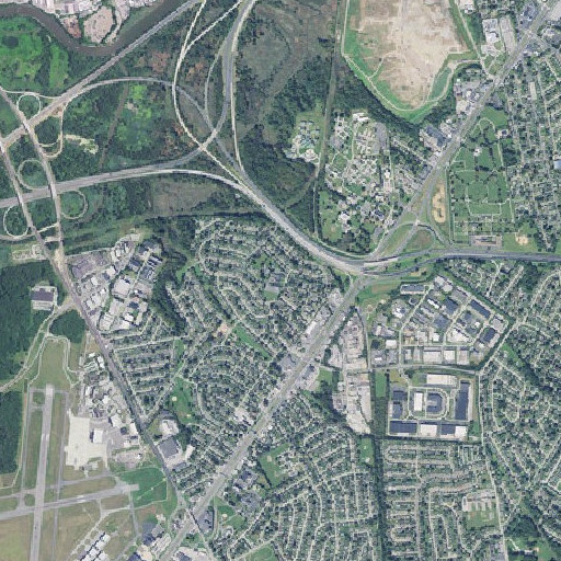 Aerial imagery of Farnhurst School, DE