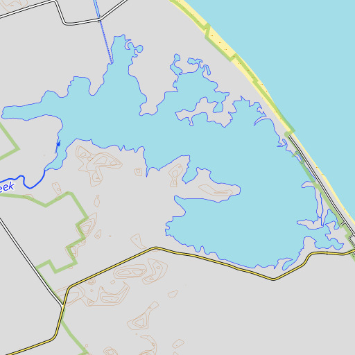 OpenTopoMap map of First Hill, DE