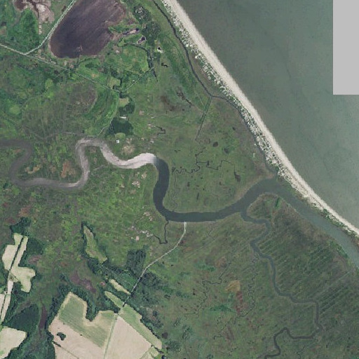Aerial imagery of Flatland Reach, DE