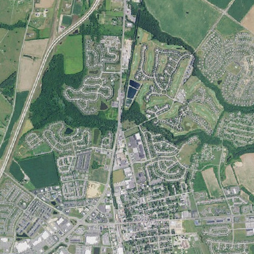 Aerial imagery of Forest Cemetery, DE