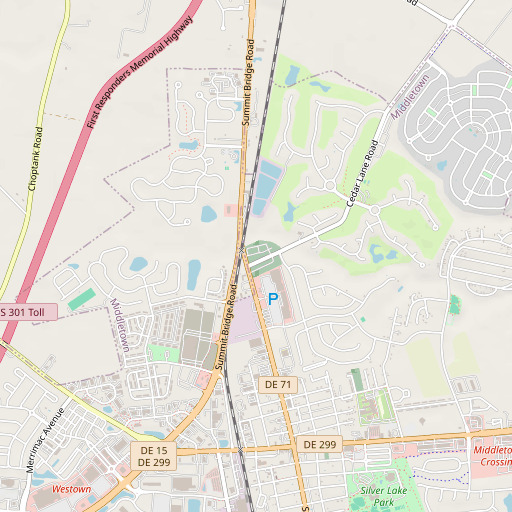 OpenStreetMap map of Forest Cemetery, DE