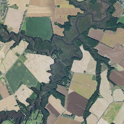 Aerial imagery of Fork Landing Bridge, DE