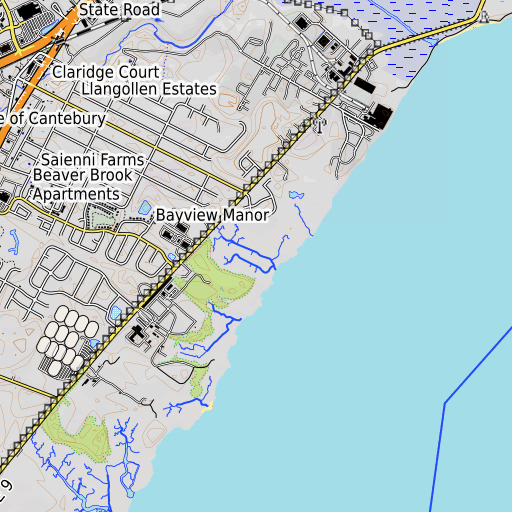 OpenTopoMap map of Gambles Gut, DE