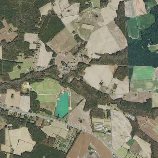 Aerial imagery of Mockingbird Creek, DE