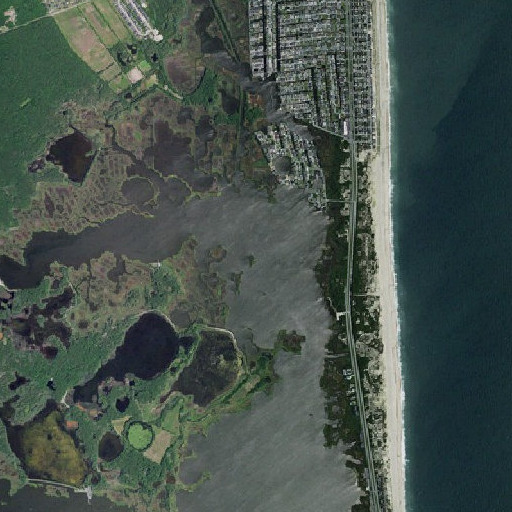 Aerial imagery of Reedy Point, DE