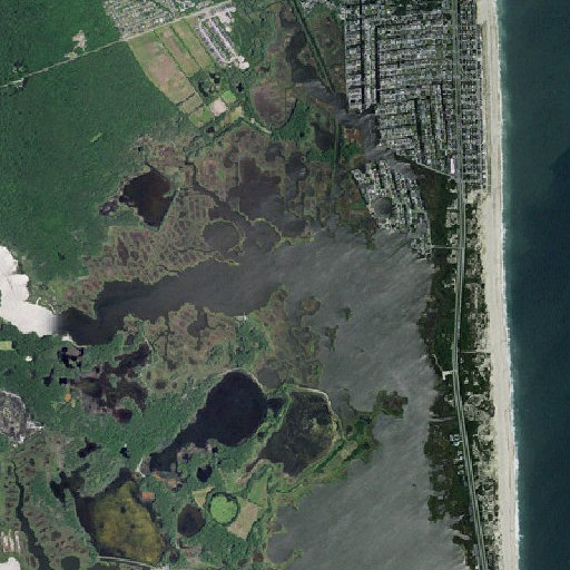 Aerial imagery of Strawberry Point, DE