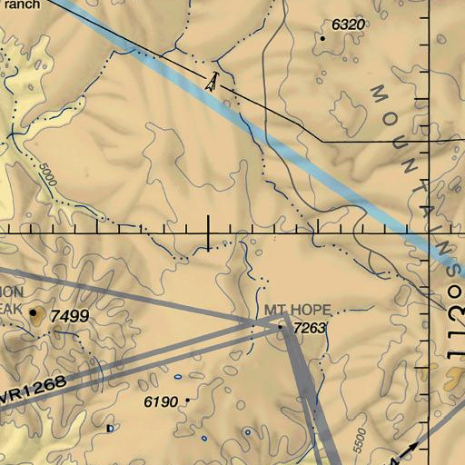 FAA VFR chart of West Mesa, AZ