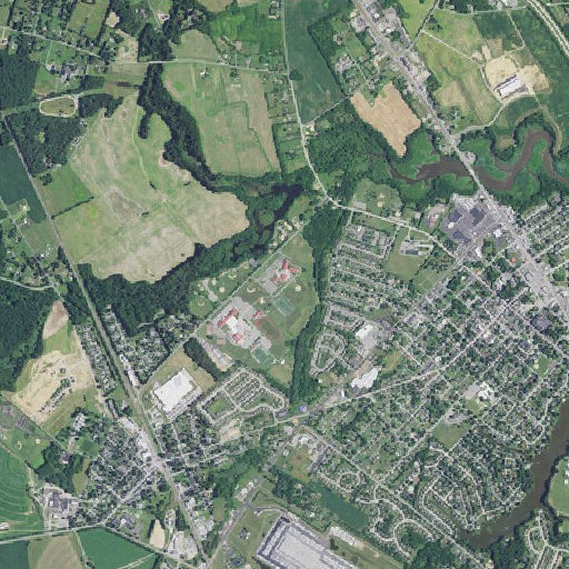 Aerial imagery of Smyrna Middle School, DE