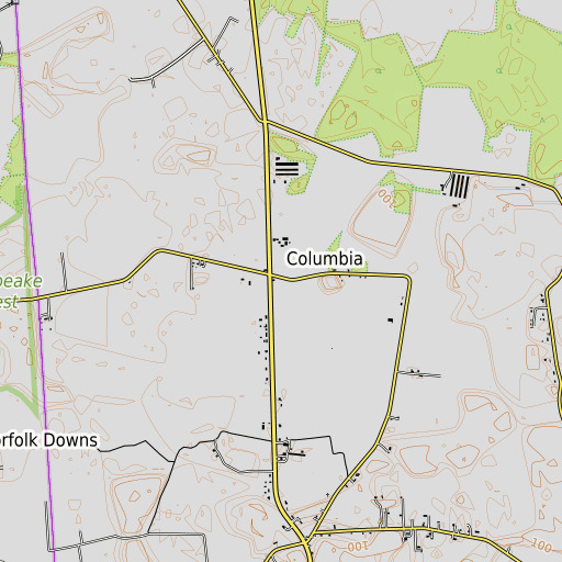 OpenTopoMap map of Mount Hermon, DE