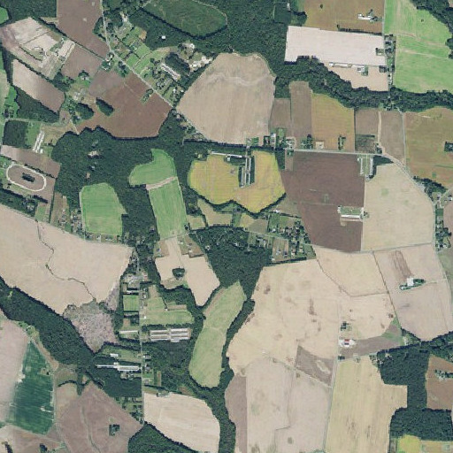Aerial imagery of Briar Hook, DE