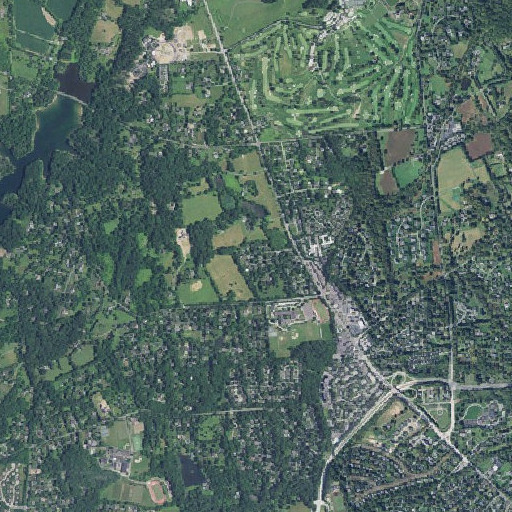 Aerial imagery of Greenville Development, DE