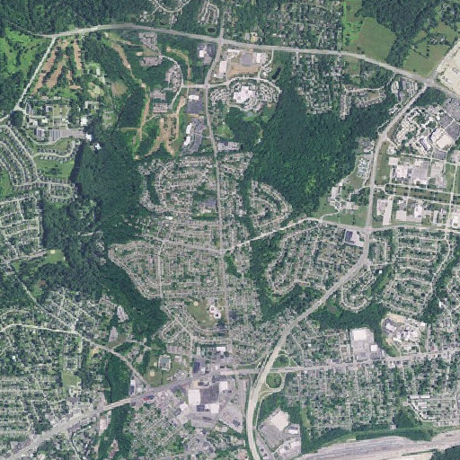 Aerial imagery of Stony Crest, DE