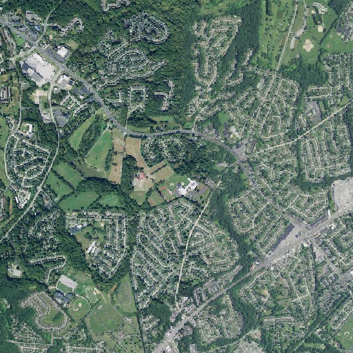 Aerial imagery of Carousel Knoll, DE