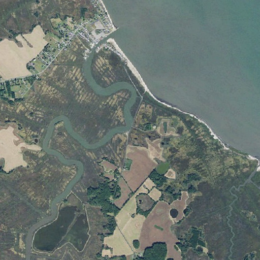 Aerial imagery of Webb Landing, DE