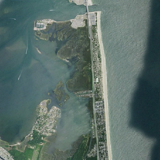 Aerial imagery of Salt Works Marsh, DE