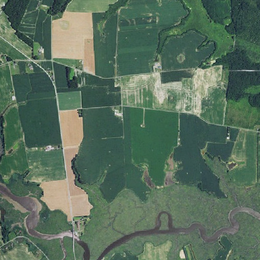 Aerial imagery of Raymond Neck, DE