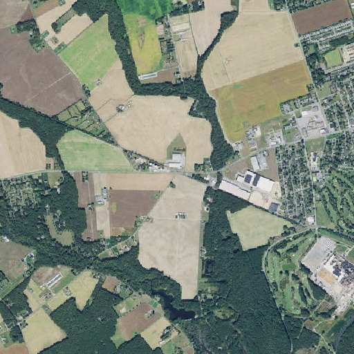 Aerial imagery of Flower Station, DE