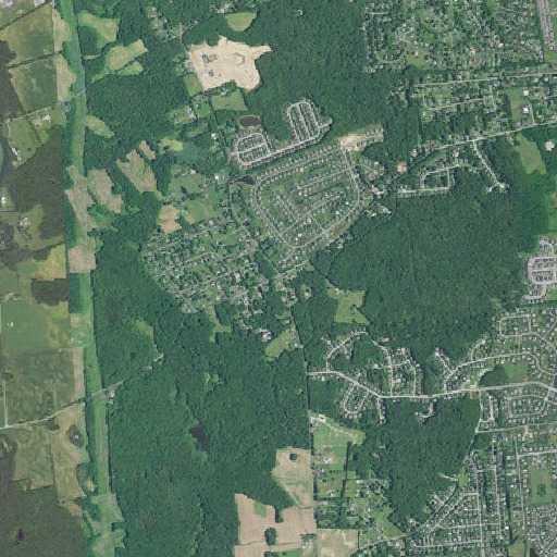 Aerial imagery of Frasers Corner, DE