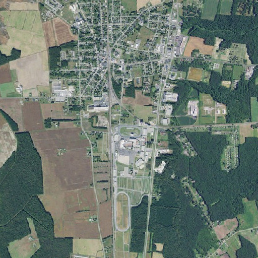 Aerial imagery of Harrington Racetrack, DE