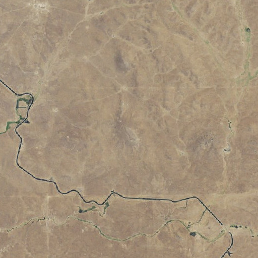 Aerial imagery of Adobe Hill, CA