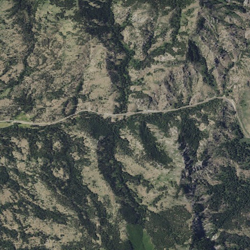Aerial imagery of Bear Creek, CA