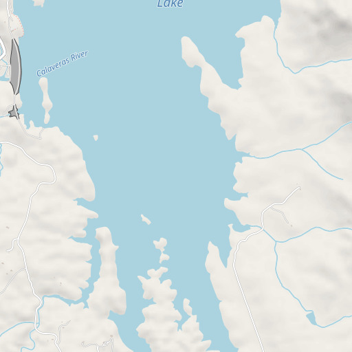 OpenStreetMap map of Bear Creek, CA