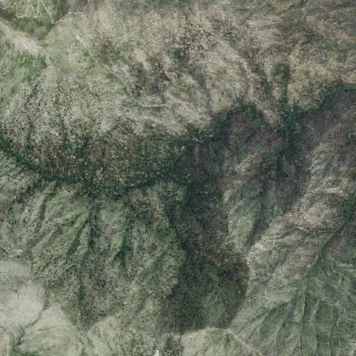 Aerial imagery of Beartrap Gulch, CA