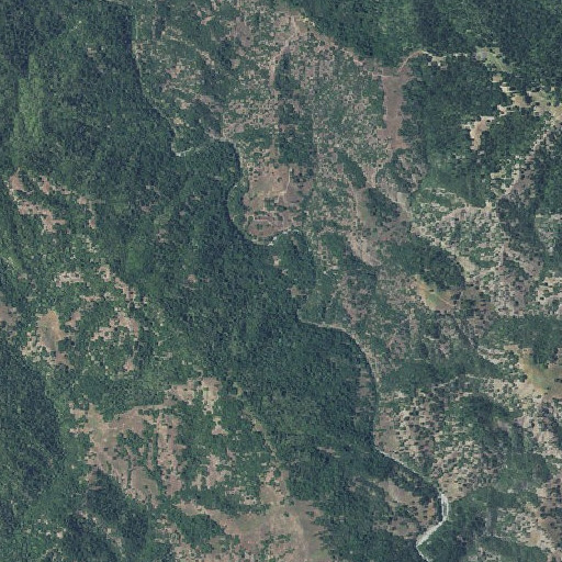 Aerial imagery of Bee Flat, CA
