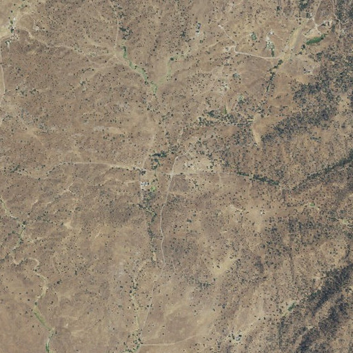 Aerial imagery of Bellview, CA