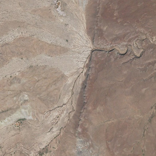 Aerial imagery of Bulrush Wash, AZ
