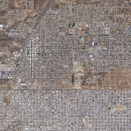 Aerial imagery of Clawson Elementary School, AZ