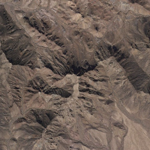 Aerial imagery of Bunyan Peak, AZ