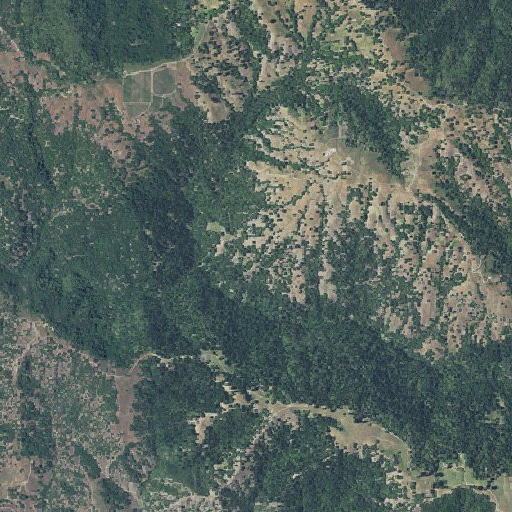 Aerial imagery of Bull Opening, CA