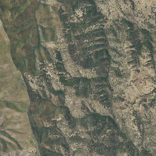 Aerial imagery of Bull Spring, CA