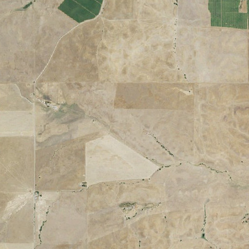 Aerial imagery of Bunker Hill, CA