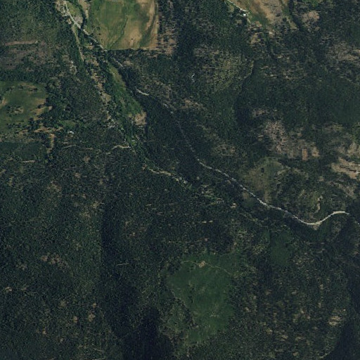 Aerial imagery of Canyon Ranch, CA