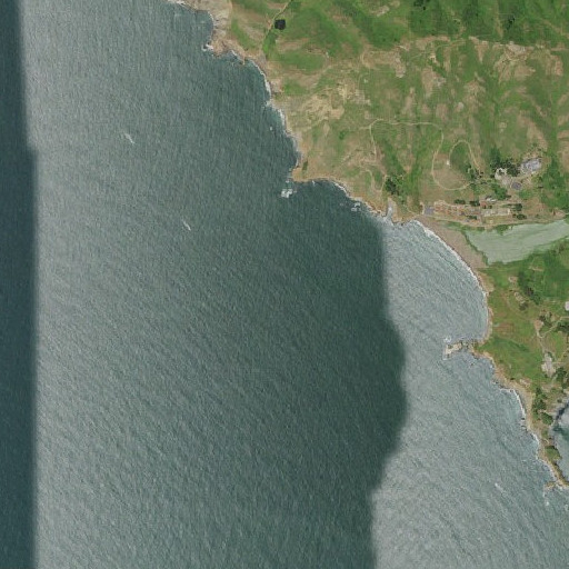 Aerial imagery of Centissima Reef, CA