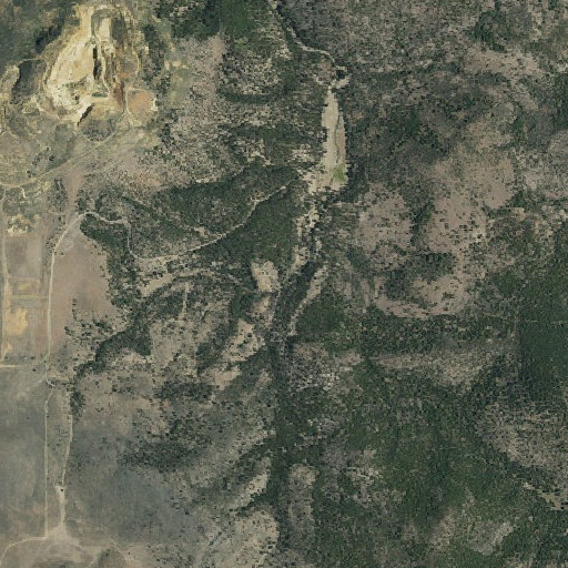 Aerial imagery of Daisy Dean Spring, CA